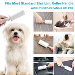 Sticky Lint Remover Roller Set of 1 Refill Rolls 60 Sheets