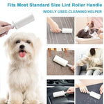 Sticky Lint Remover Roller Set of 1 Refill Rolls 60 Sheets