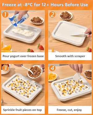 Frozen Ice Cream Maker Tray