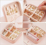 Leather jewellery organisers Box