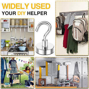 25Lbs Heavy Duty Magnetic Utility Hooks