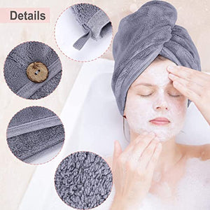 High Absorbent Microfibre Hair Wrap Towel