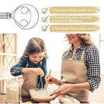 Aata stainless steel Dough whisk(Buy 1 get 1 Free )