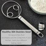 Aata stainless steel Dough whisk(Buy 1 get 1 Free )