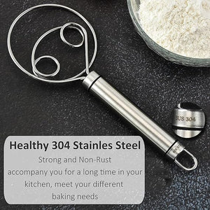 Aata stainless steel Dough whisk(Buy 1 get 1 Free )