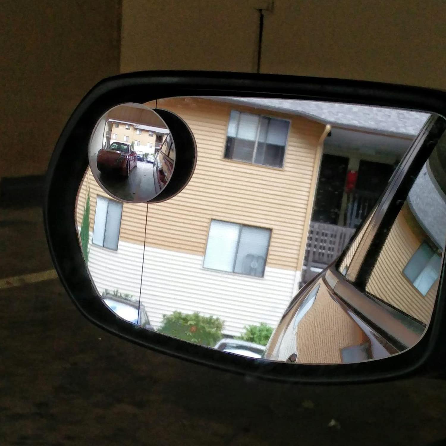 360 degree blind spot rear view mirror (Pack of 2)