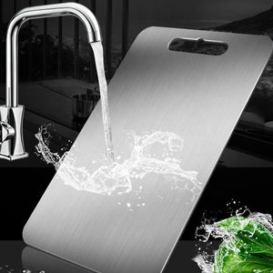 Stainless Steel Chopping Board for Kitchen(42*32cm)(Original Big size)