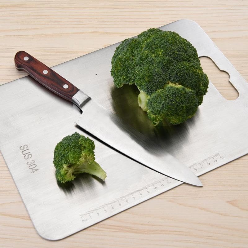 Stainless Steel Chopping Board for Kitchen(42*32cm)(Original Big size)