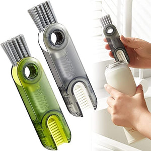 3 in 1 Multifunctional Bottle Cleaning Brush