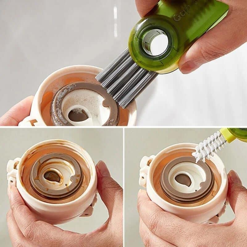 3 in 1 Multifunctional Bottle Cleaning Brush