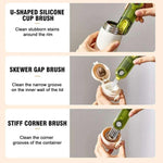 3 in 1 Multifunctional Bottle Cleaning Brush