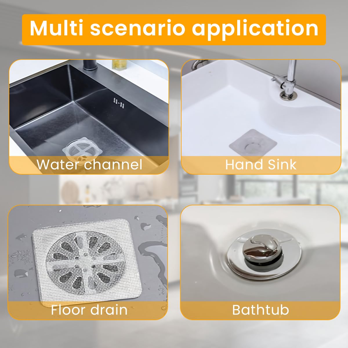 Waterproof Drain stickers