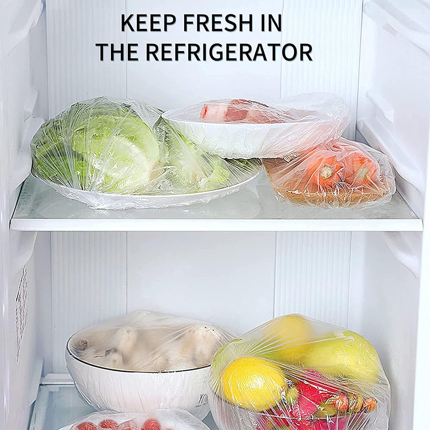 Reusable Elastic Food Storage Covers( Pack of 200)
