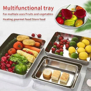 Stainless Steel Food Storage Container with Lids