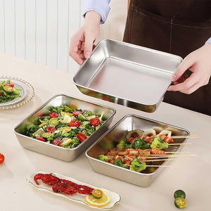 Stainless Steel Food Storage Container with Lids