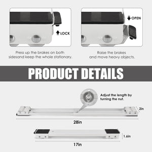 Heavy appliances Mover Tool (Adjustable & Holds upto 300 kg)