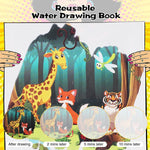 Reusable Magical Water Painting Book (Pack of 4 books + 4 pens)