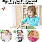 Reusable Magical Water Painting Book (Pack of 4 books + 4 pens)