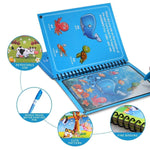 Reusable Magical Water Painting Book (Pack of 4 books + 4 pens)