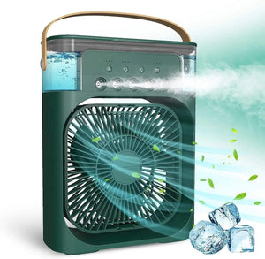 Mini  air  Cooler(1/2/3 H Timer, 3 Wind Speeds and 3 Spray Modes)