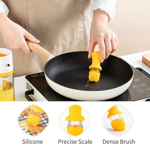 Oil Dispenser Bottle with Brush