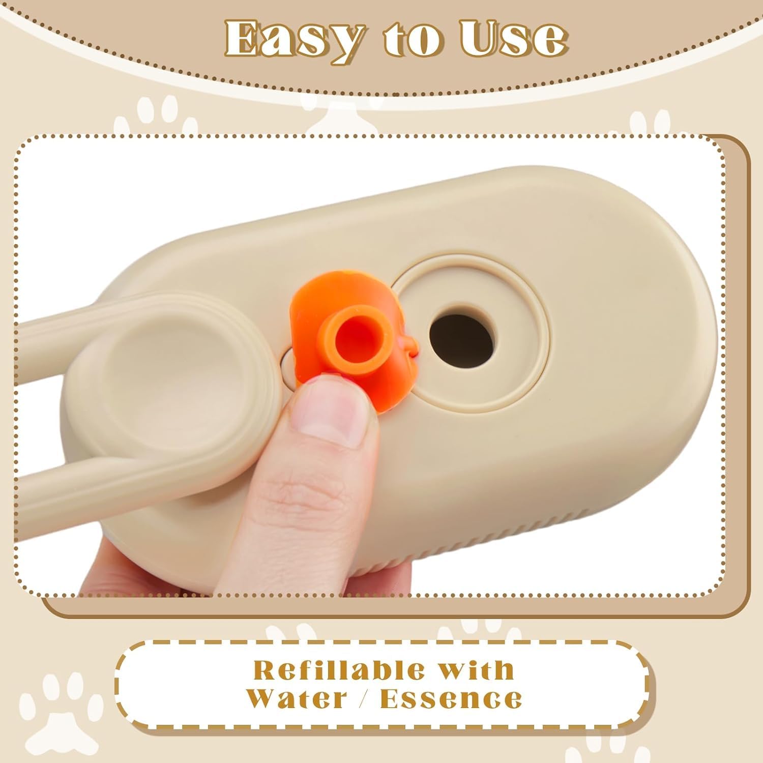 Steaming Pet Hair Brush ( Cats /dogs)