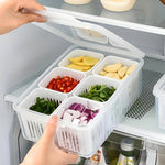 Compartment  Fridge Storage Box