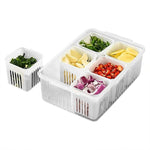 Compartment  Fridge Storage Box