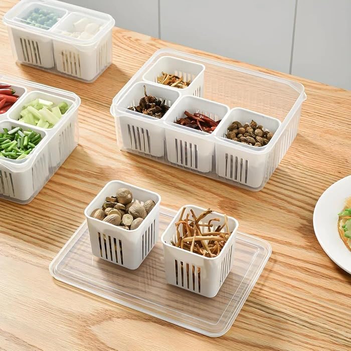 Compartment  Fridge Storage Box