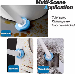 Disposable Toilet Brush set (8 sponge heads)