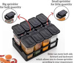8 Pcs Spice Sets Airtight Jar Masala Box