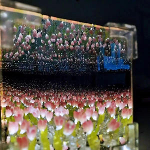 Tulip Cube Mirror Lamp